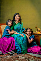 Poornima's family Portrait