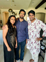 Amar with others