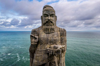 Thiruvalluvar statue Up close